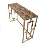 Consola Celine Gold 35 X 110 X 74 - imagine 2