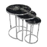 Masa Cafea Luna Silver 27/36/46 X 45/50/55