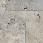 Placi Travertin Classic Rustico 1Q Antichizat Pattern Set x 1.2 cm