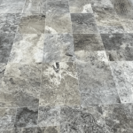 Placi Travertin Silver Antichizat Pattern Set x 3 cm
