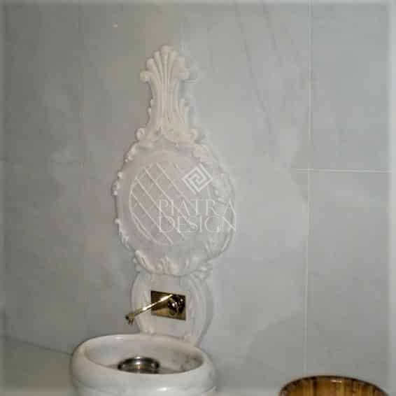 Placi Marmura White Lustruit 61 x 122 x 1 cm Placi Marmura White Lustruit 61 x 122 x 1 cm