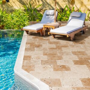 Placi Travertin Classic Rustico 1Q Antichizat 40.6 x 61 x 1.2 cm