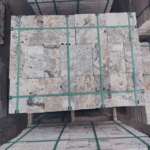 Placi Travertin Silver Rustic Antichizat 15.25 x 30.5 x 3 cm