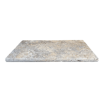 Placi Travertin Silver Antichizat 1LSF - 1 lungime bastonata 33x61x3 cm - imagine 10