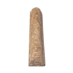 Profil Travertin Gold Centered Bullnose 4.5 x 30.5 x 3 cm