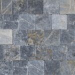 Placi Marmura Black Antichizat 10 x 10 x 5 cm