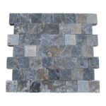 Placi Marmura Black Antichizat 10 x 10 x 5 cm