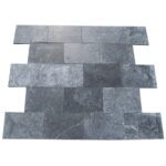 Placi Marmura Black Slefuit 20 x 30 x 1.2 cm