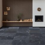 Placi Marmura Black Slefuit 20 x 30 x 1.2 cm