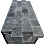 Placi Marmura Black Antichizat 15 x 15 x 7 cm