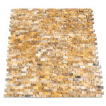 Mozaic Travertin Scabas New Scapitat 2.3 x 4.8 x 1 cm