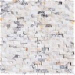 Mozaic Marmura Violet Scapitat 2.3 x 4.8 x 1 cm