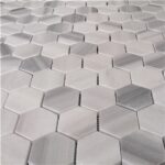 Mozaic Marmura Marmara Hexagon Lustruit 4.8 x 1 cm