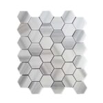 Mozaic Marmura Marmara Hexagon Lustruit 4.8 x 1 cm