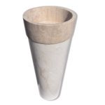 Lavoar Travertin Classic CDM-48A 40 x 85 cm