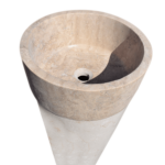 Lavoar Travertin Classic CDM-48A 40 x 85 cm