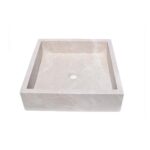 Lavoar Marmura Crema Elegance 42 x 42 x 12 cm