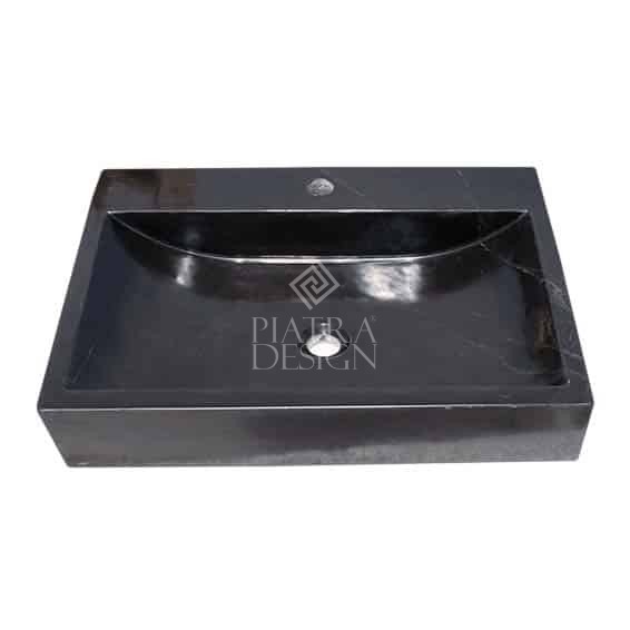 Lavoar Marmura Black 60 X 45 X 12 cm Lavoar Marmura Black 60 X 45 X 12 cm