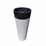 Lavoar Marmura White / Black CDM-48B 40 x 85 cm