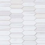 Mozaic Marmura Dolamit Pickette Lustruit 4.9 x 15 x 1 cm