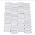 Mozaic Marmura Dolamit Pickette Lustruit 4.9 x 15 x 1 cm