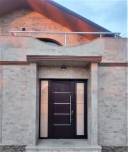Proiect finalizat cu Plăci Travertin Classic Rustic Antichizat