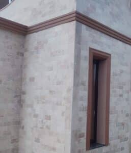 Proiect finalizat cu Plăci Travertin Classic Rustic Antichizat