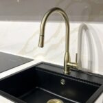 Lastra Quartz Briliant Gold 704601 Lustruit GR 2 cm - imagine 4