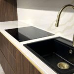 Lastra Quartz Briliant Gold 704601 Lustruit GR 2 cm - imagine 3