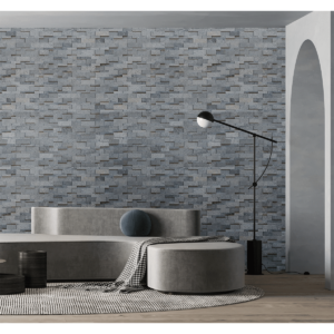 Mozaic Marmura Black 3D Sablat 15.25 x 61 x 1.7 cm