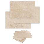 Placi Travertin Classic CC Slefuit Chituit COML-M 61 x 122 x 1.2 cm - imagine 3