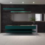Gresie Portelanata Rectificata Cipollino Nero Mata 60 x 120 x 0.88 cm - imagine 3