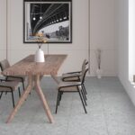 Gresie Portelanata Rectificata Terrazzo Grigio Mata 60 x 60 x 2 cm - imagine 2