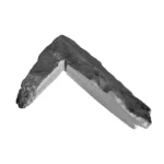Coltar Marmura Black Rock Face x 2.5 cm