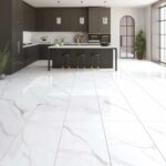Gresie Portelanata Rectificata Marmi Statuario Lucioasa 60 x 120 x 0.7 cm - imagine 3