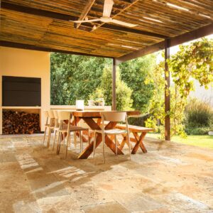 Placi Travertin Classic Rustic Antichizat