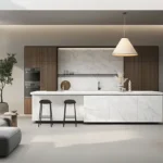 Lastra Ceramica Portelanata Calacatta Caldia Mat 162 x 323 x 1.2 cm - ST - imagine 2