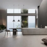 Lastra Ceramica Portelanata Luxury Cement Mat Cemento 162 x 323 x 1.2 cm - ST - imagine 5