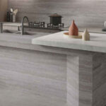 Lastra Ceramica Portelanata Travertine Silver Mat 160 x 320 x 0.6 cm - ST