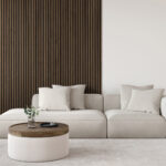 Riflaj decorativ Linea Acustic, esotica / negru