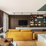 Riflaj decorativ Linea Acustic, esotica / negru - imagine 2