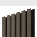 Riflaj decorativ Linea Acustic, hakire bej / negru - imagine 5