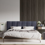 Riflaj decorativ Linea Acustic, hakire bej / negru - imagine 3