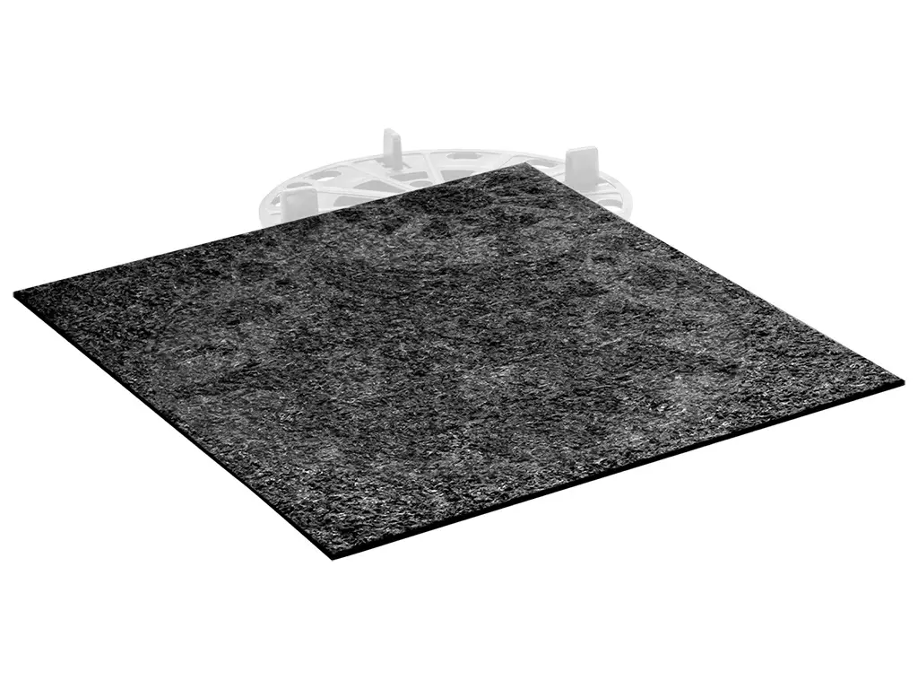 Image Covor de cauciuc 200x200 mm grosime 3 mm pentru Picioare reglabile, ploturi - imagine 1