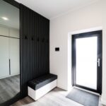 Riflaj decorativ Linea Slim 3, negru / negru - imagine 3