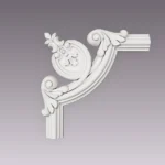 Colțar Decorativ Poliuretan  B104-13, 33 x 33 x 3.7 cm
