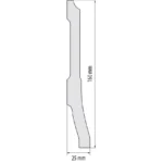 Plintă Decorativă Durotec 35, 244 x 16 x 2.5 cm - imagine 2
