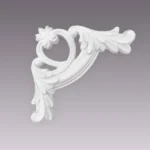 Colțar Decorativ Poliuretan  B100-1, 21.5 x 21.5 x 2.5 cm