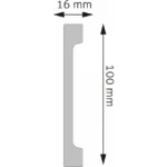 Plintă Decorativă Durotec 29, 244 x 10 x 1.6 cm - imagine 2
