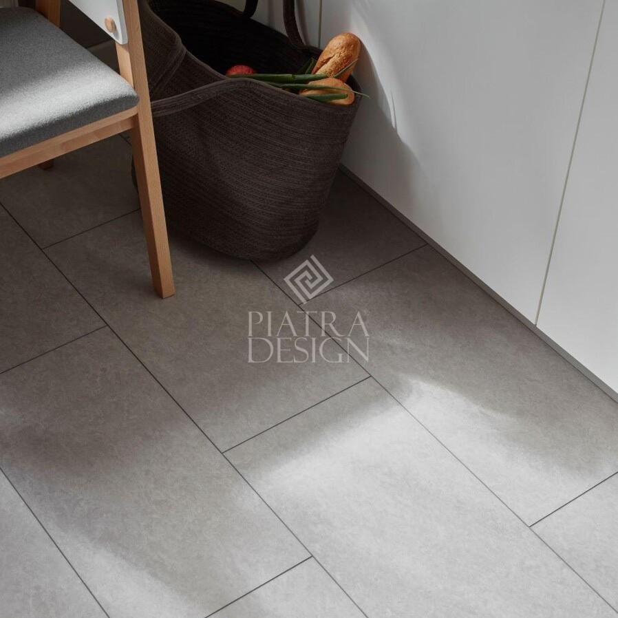 Parchet-SPC-Rigio-Vox-Concrete-Light-6056112 Parchet SPC Gri Deschis Ciment Concrete Light Rigio 6056112 - imagine 1